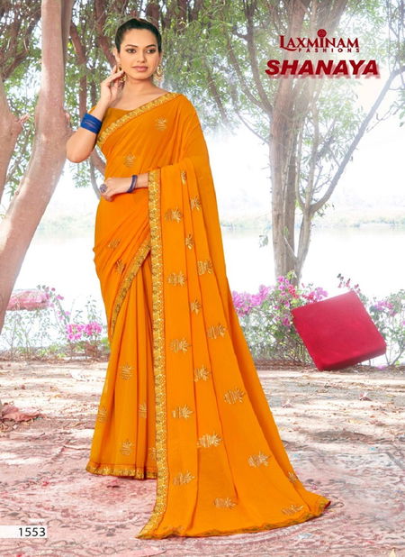 Laxminam Shanaya By Kalista Georgette Sarees Catalog
 Catalog